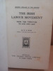 W.P Ryan - The Irish Labour Movement - HB - 1918 ( Talbot Press Reprint)