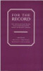 Rena Lohan / For the Record (Large Paperback)