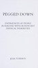 Jean Tubridy / Pegged Down (Large Paperback)