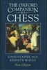 David Hooper / The Oxford companion to chess (Hardback)