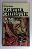 Agatha Christie / Dumb Witness (Vintage Paperback) (1)