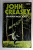 John Creasey / Murder Most Foul (Vintage Paperback)