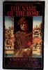 Umberto Eco / Name of the Rose (Older Edition Small Paperback)