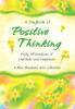 Blue Mountain Arts / A daybook of positive thinking (Large Paperback)