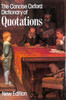 J. A. Simpson / The Concise Oxford Dictionary of Quotations