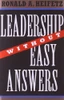 Ronald A. Heifetz / Leadership without Easy Answers (Hardback)