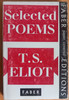 T.S Eliot - Selected Poems - Faber Paperback Edition 1971 T.S Eliot - Selected Poems - Faber Paperback Edition 1971