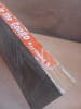 Base of spine showing area of paper loss.