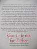Meg Cabot / Size 14 is not Fat Either