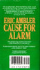 Eric Ambler / Cause for Alarm
