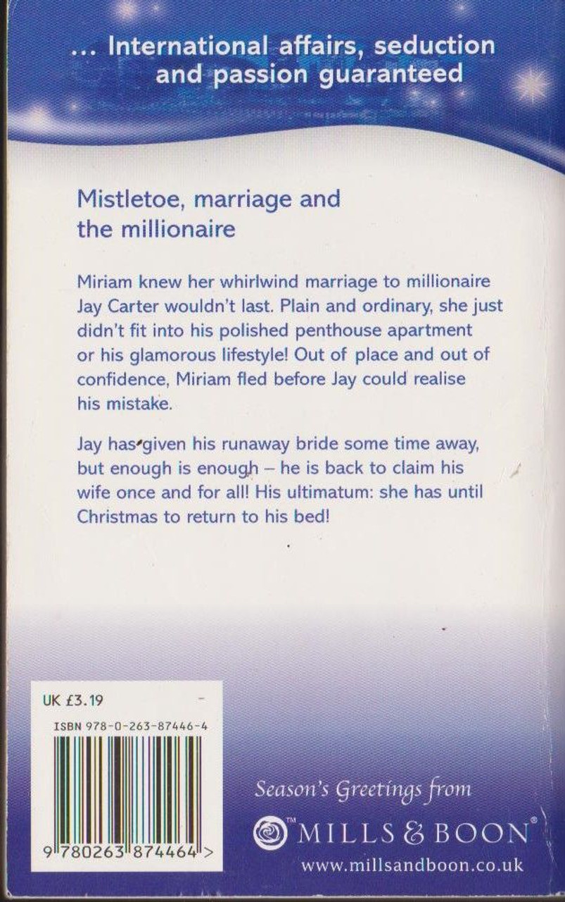 Mills & Boon / Modern / The Millionaire's Christmas Wife