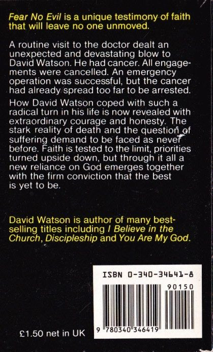 David Watson / Fear No Evil