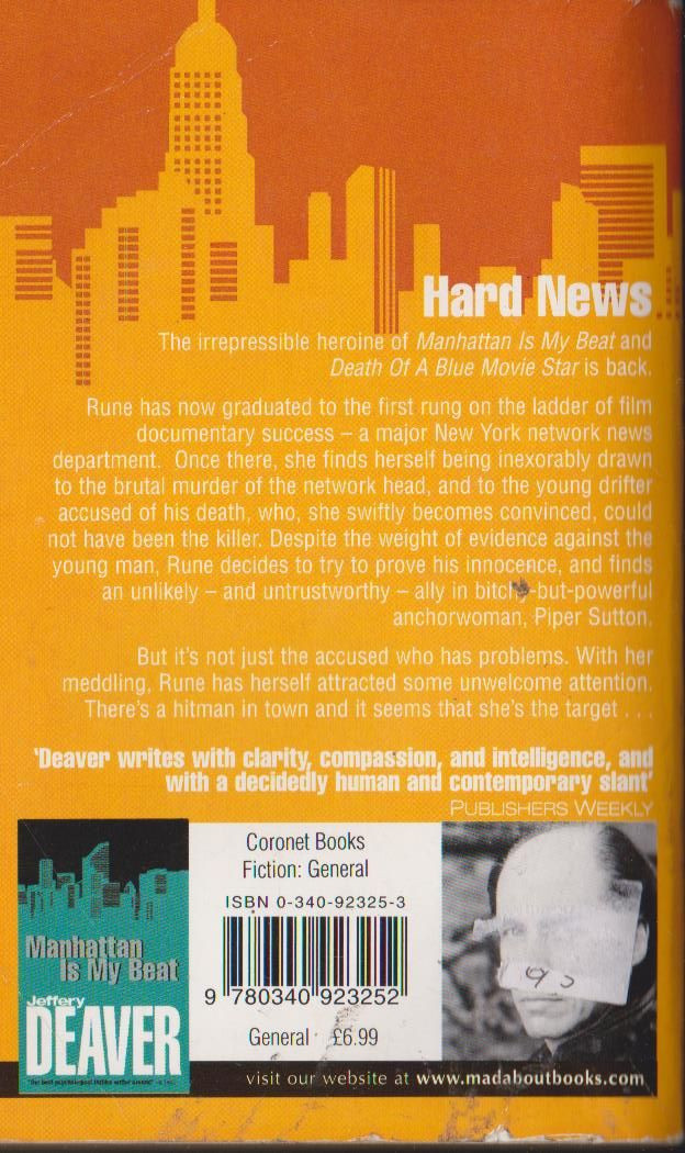 Jeffery Deaver / Hard News