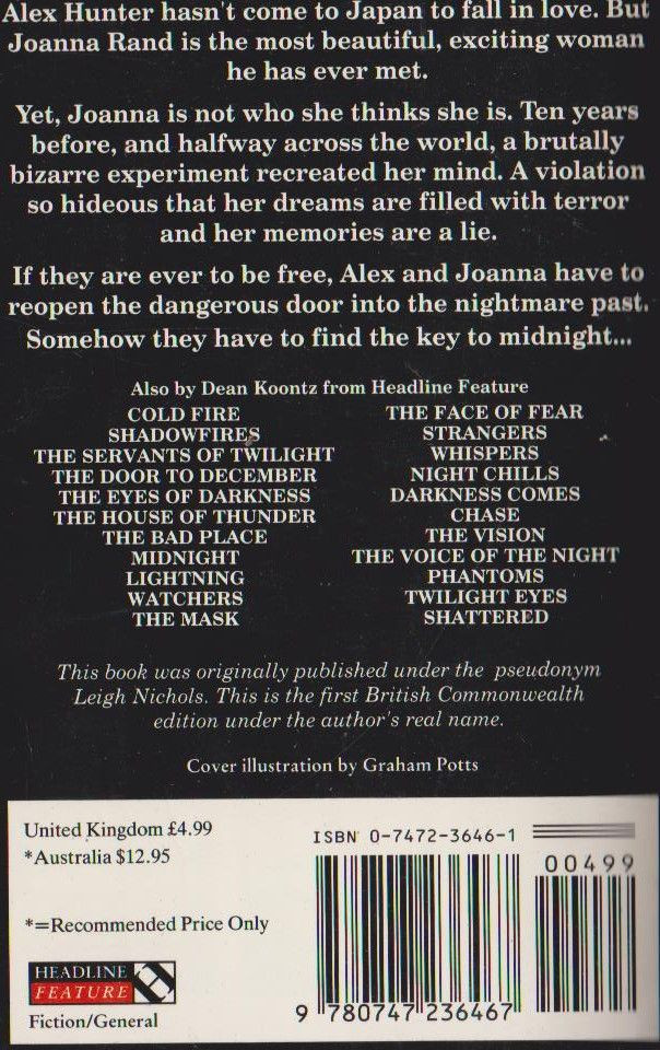 Dean Koontz / The Key To Midnight