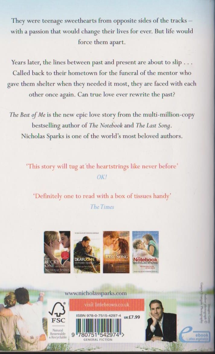 Nicholas Sparks / the best of me