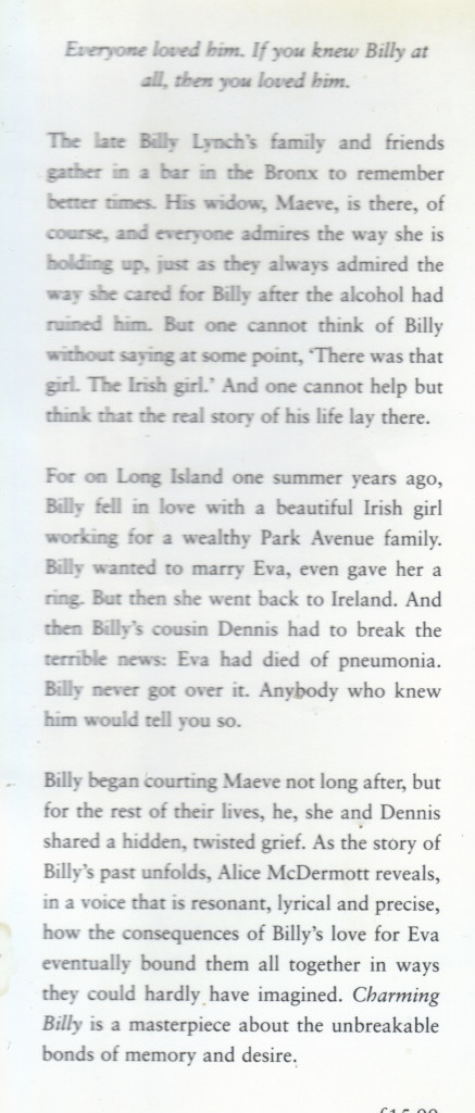 Alice McDermott / Charming Billy