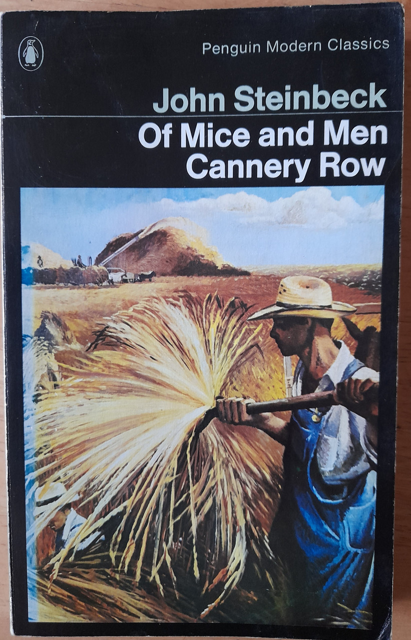 John Steinbeck - Of Mice and Men  & Cannery Row - Penguin PB - 1973 ( Originally 1937 & 1945)