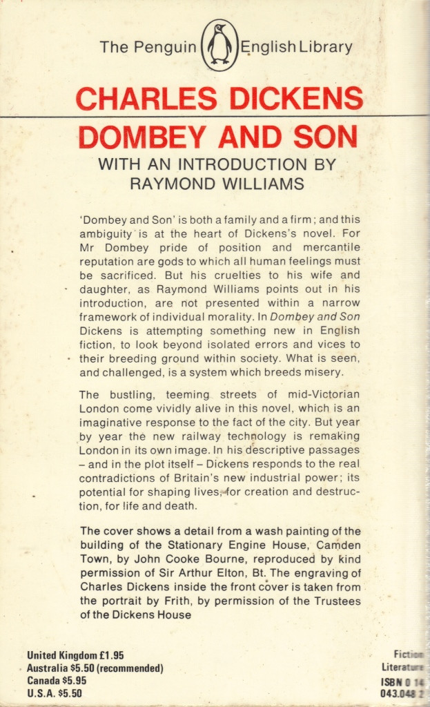 Charles Dickens / Dombey and Sons