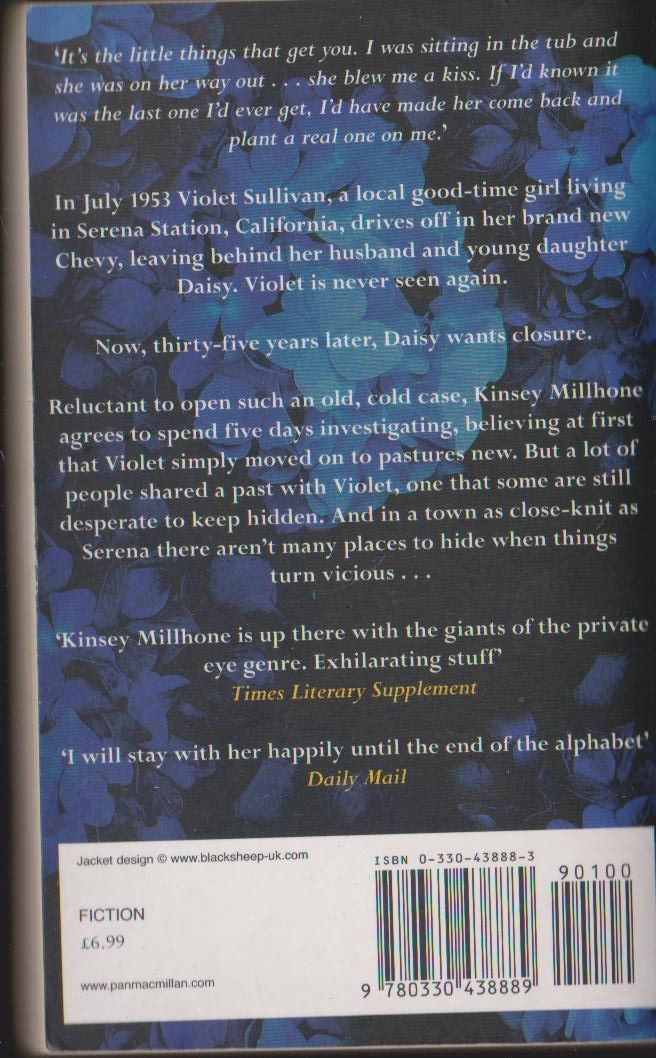 Sue Grafton / S is for Silence