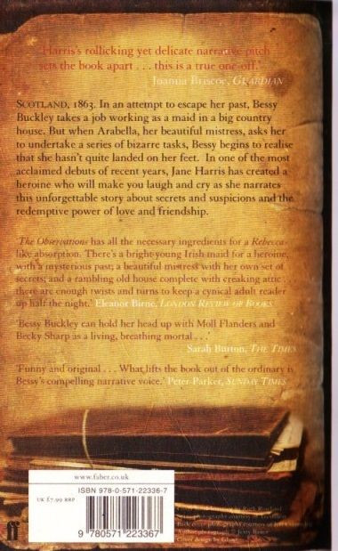 Jane Harris / The Observations