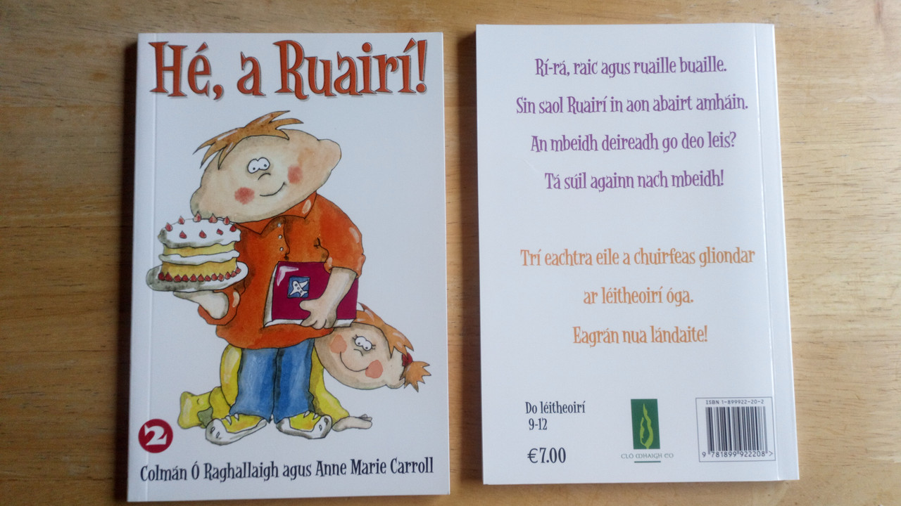 Ó Raghallaigh, Colmán - Hé a Ruairí ( Leabhar a 2)  - PB & CD - BRAND NEW - As Gaeilge