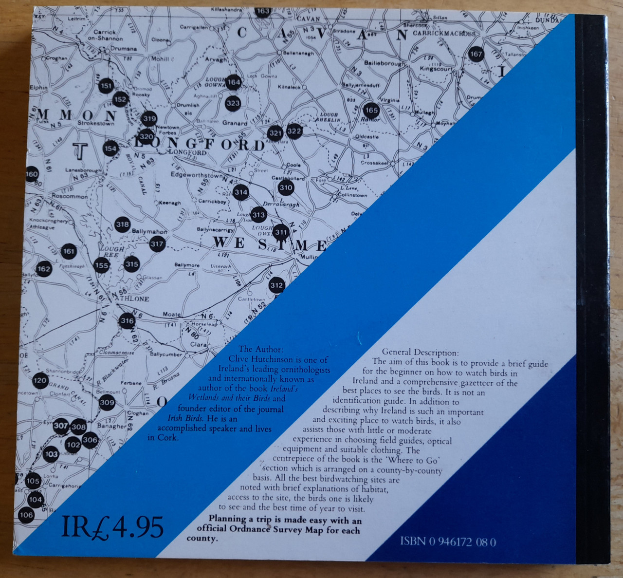 Clive Hutchinson - Watching Birds in Ireland - PB - 1986  ( Irish Wildbird Conservancy)