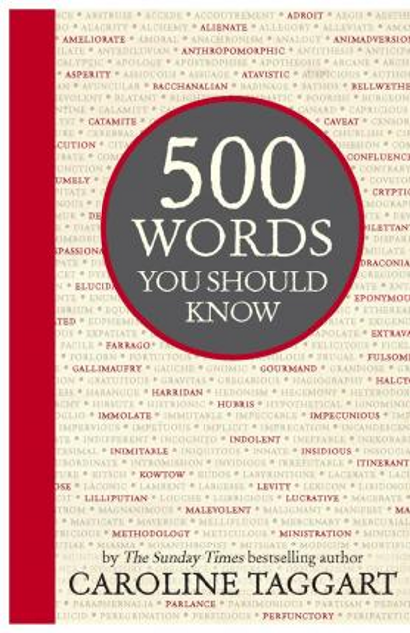 Caroline Taggart / 500 Words You Should Know (Hardback)