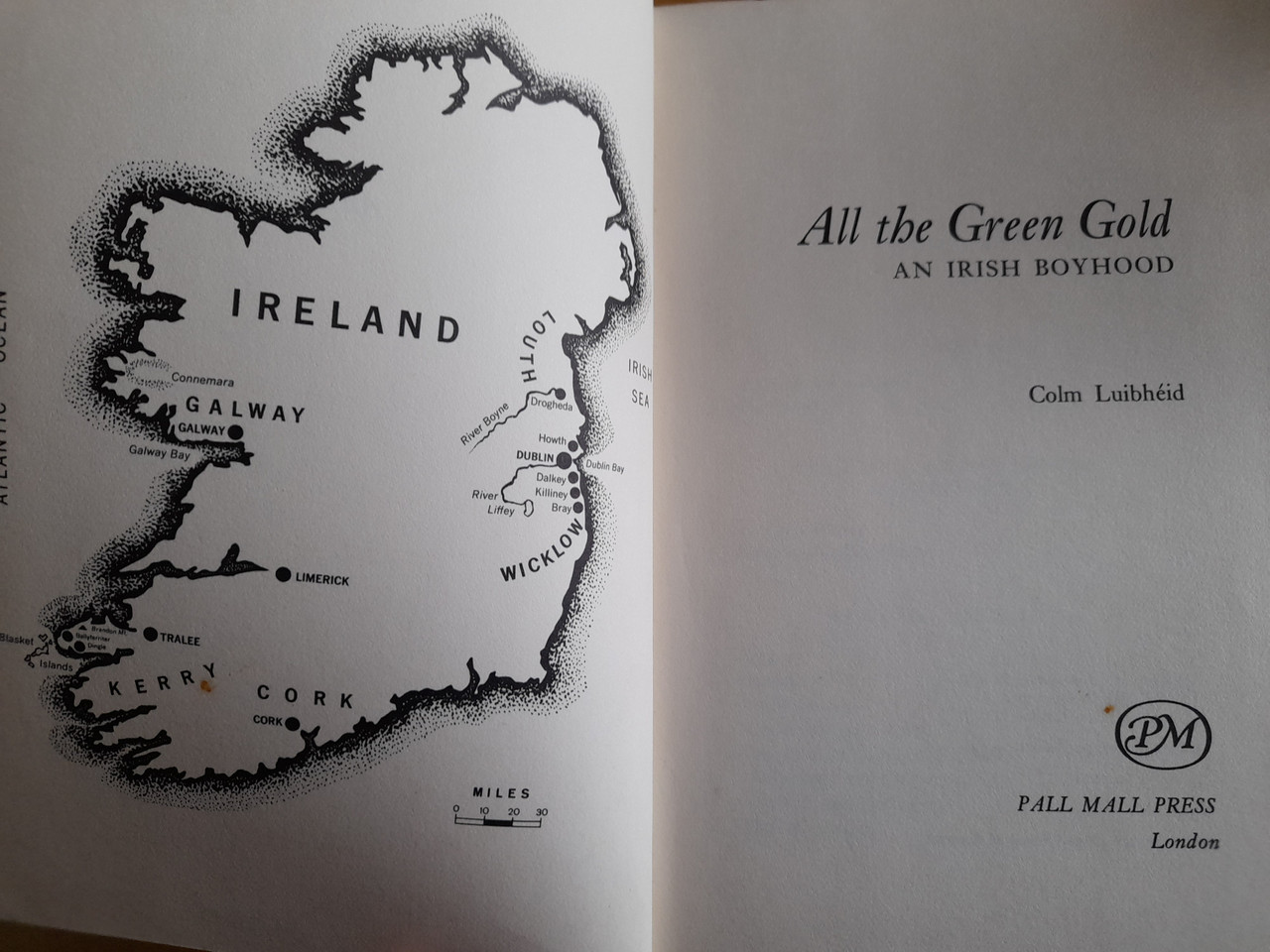 Luibhéad, Colm - All the Green Gold : An Irish Boyhood - HB -1970