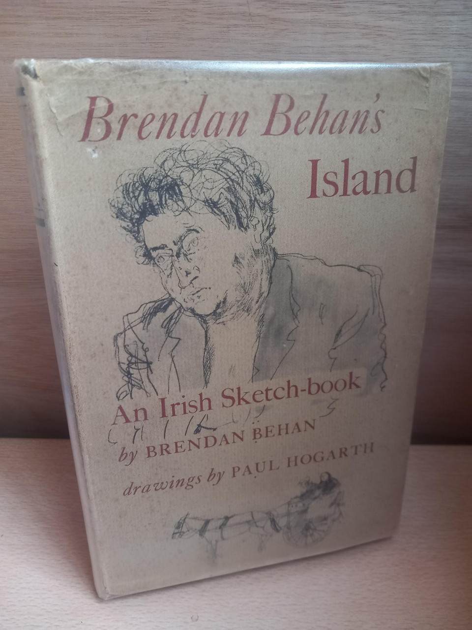 Brendan Behan - Brendan Behan's Island : A Sketchbook ( Drawings by Paul Hogarth) HB - 1962