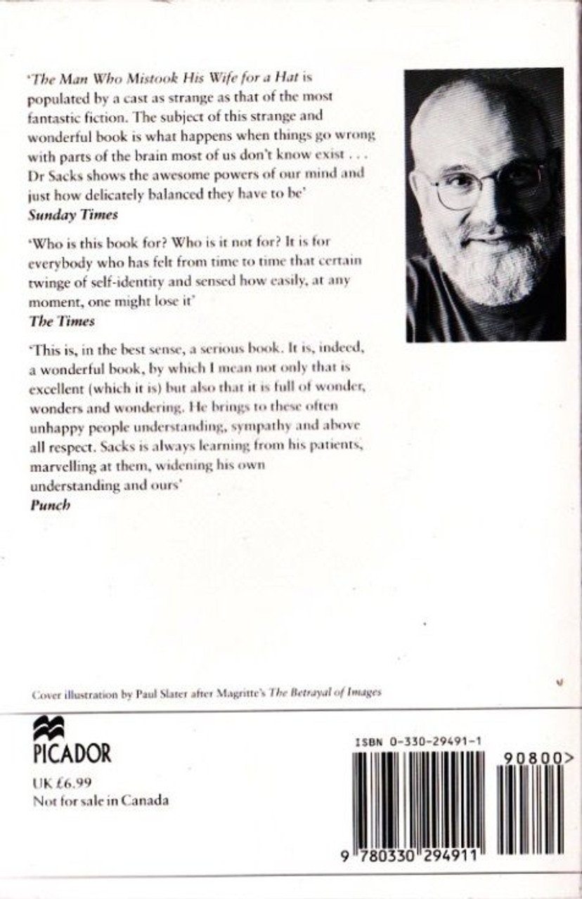 Oliver Sacks / The Man Who Mistook His Wife for a Hat