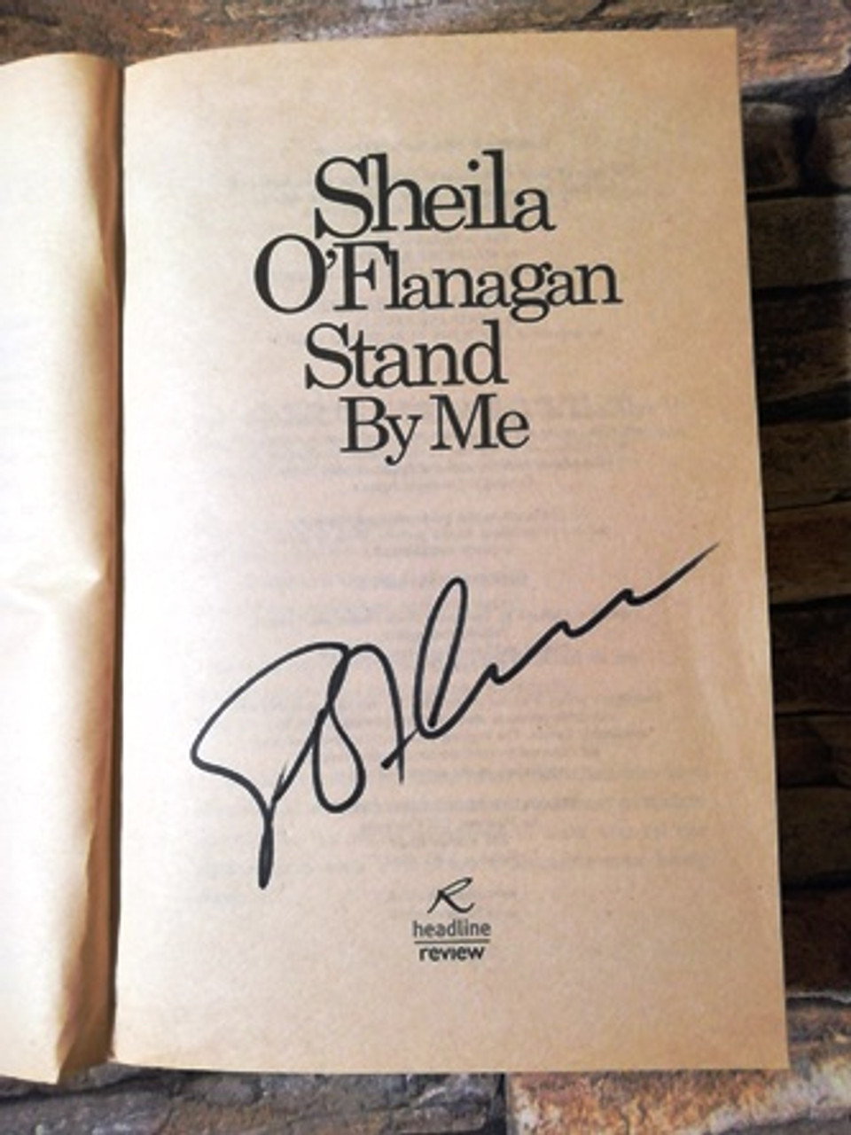 Sheila O'Flanagan / Stand By Me (Signed by the Author) (Paperback)