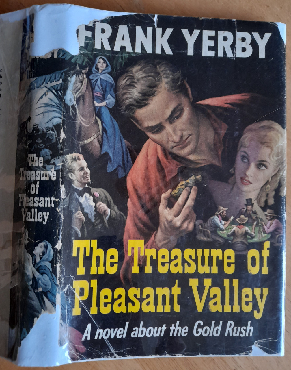 Yerby, Frank - The Treasure of Pleasant Valley - Vintage HB - 1955