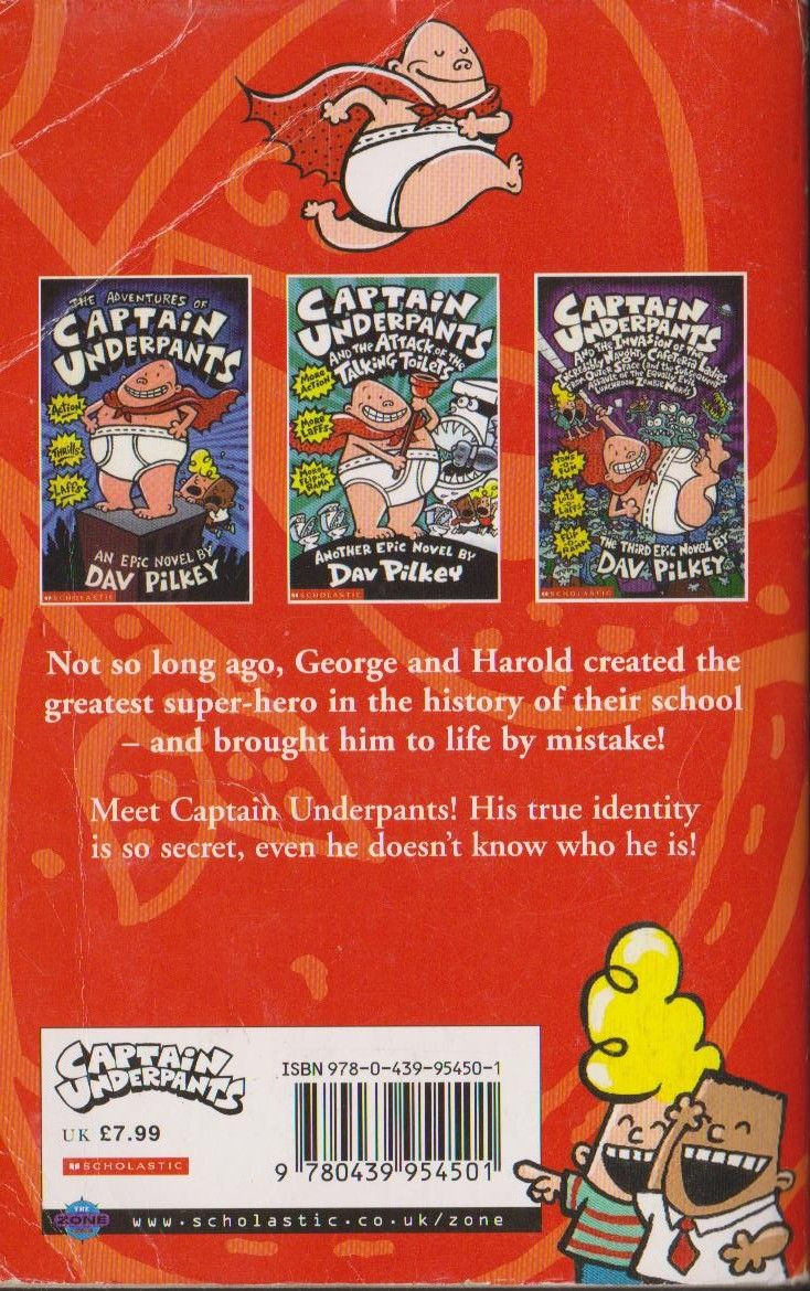 Dav Pilkey / Captain Underpants Three Pant-Tastic Novels in One