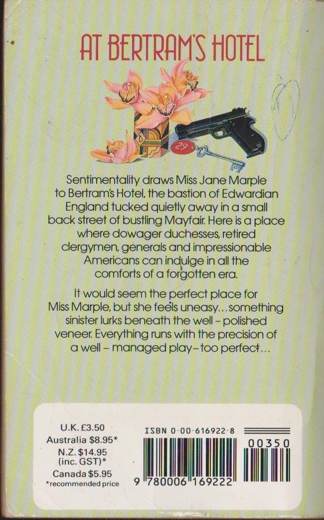 Agatha Christie / At Bertram's Hotel