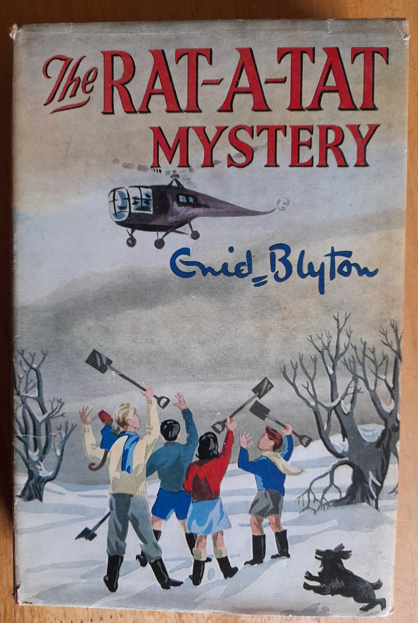 Blyton, Enid - The Rat-a-Tat Mystery - Vintage HB 1968 ( Barney Junior Mystery Series - Book 5 ) ( Originally 1956)