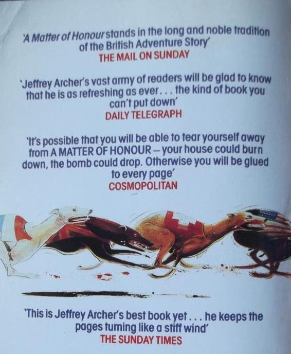 Jeffrey Archer / A Matter of Honour
