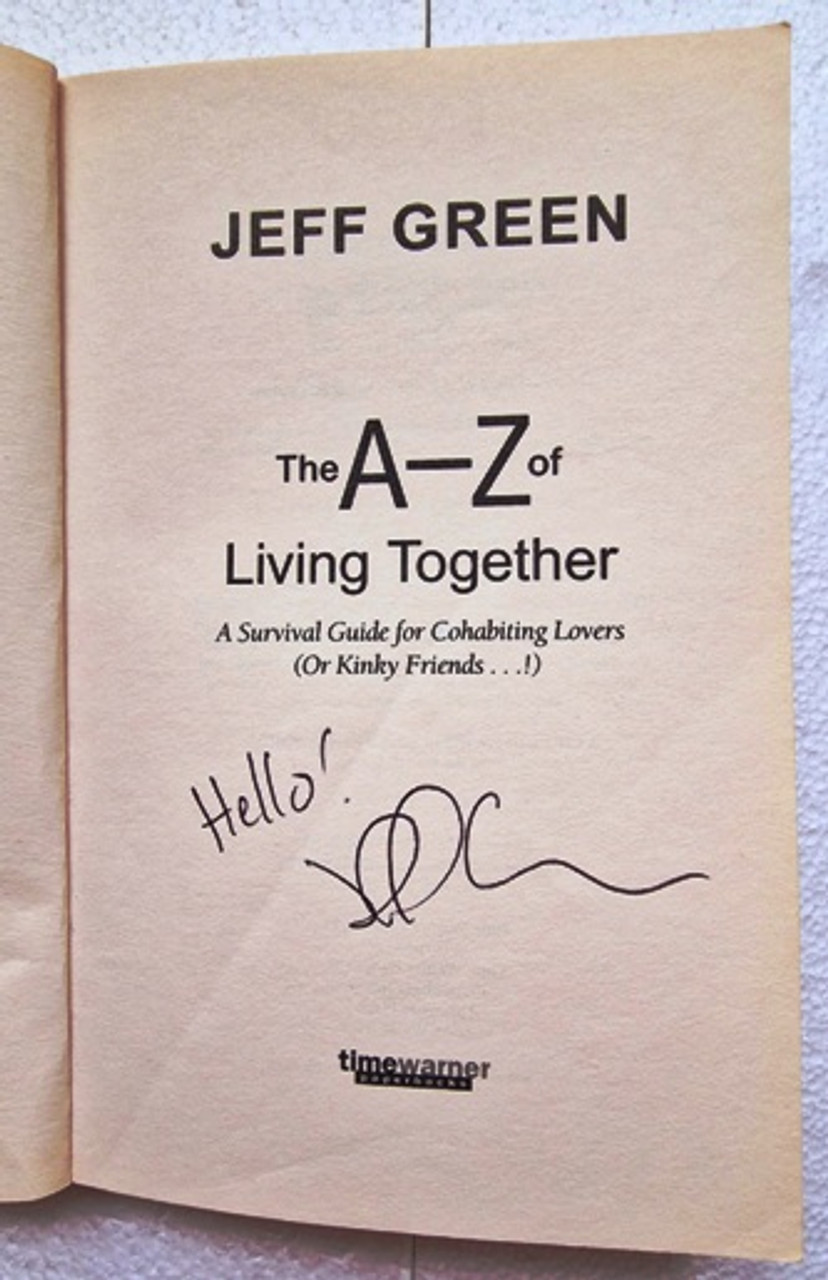 Jeff Green / The A-Z Of Living Together (Signed by the Author) (Paperback)