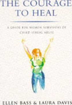 Ellen Bass / The Courage to Heal : A Guide for Women Survivors of Child Sexual Abuse (Large Paperback)