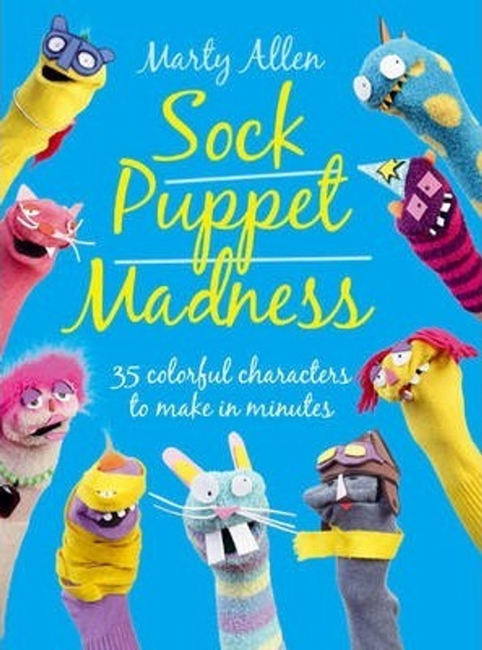 Marty Allen / Sock Puppet Madness (Children's Coffee Table book)