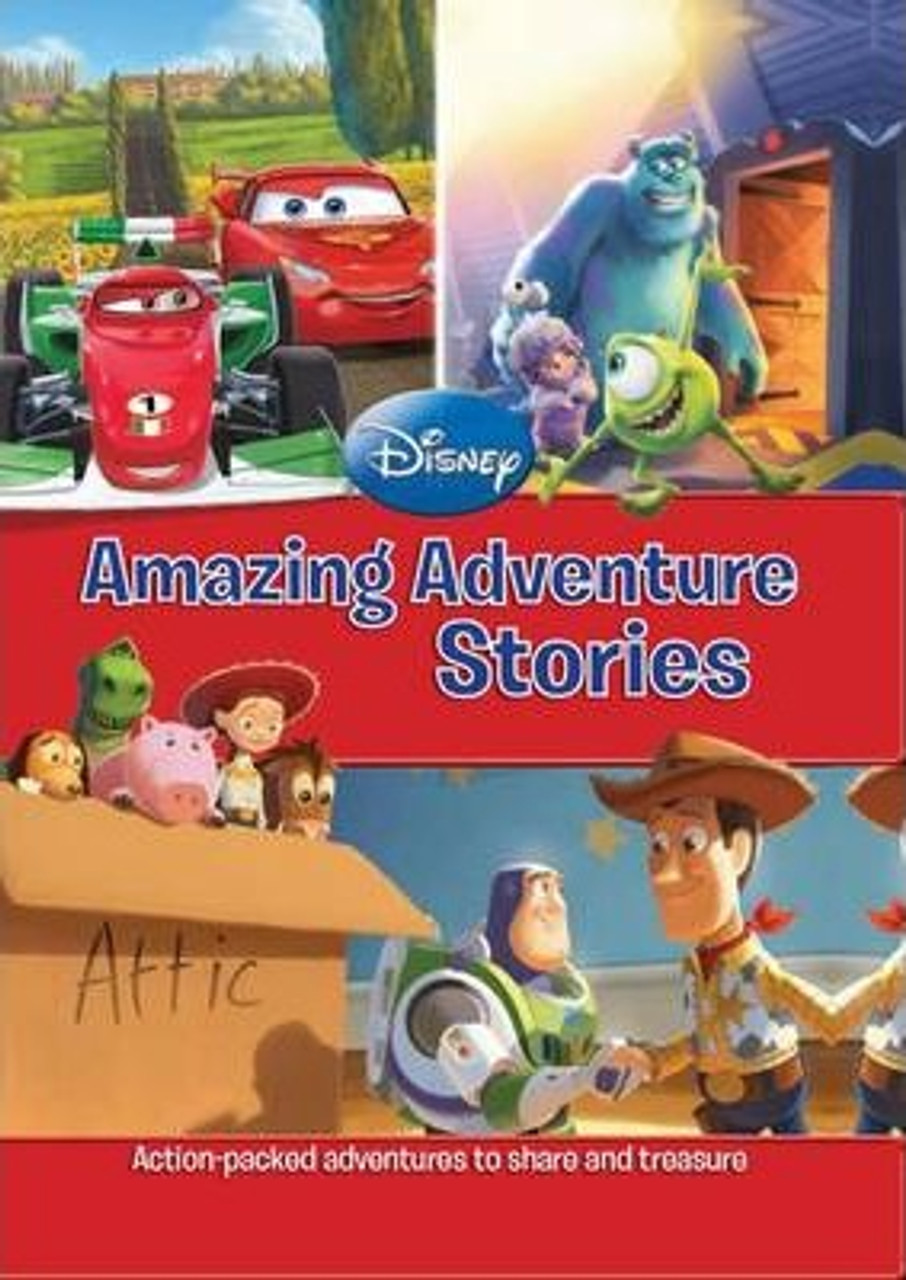  Disney Mega Treasury - Amazing Adventure Stories (Children's Coffee Table book)