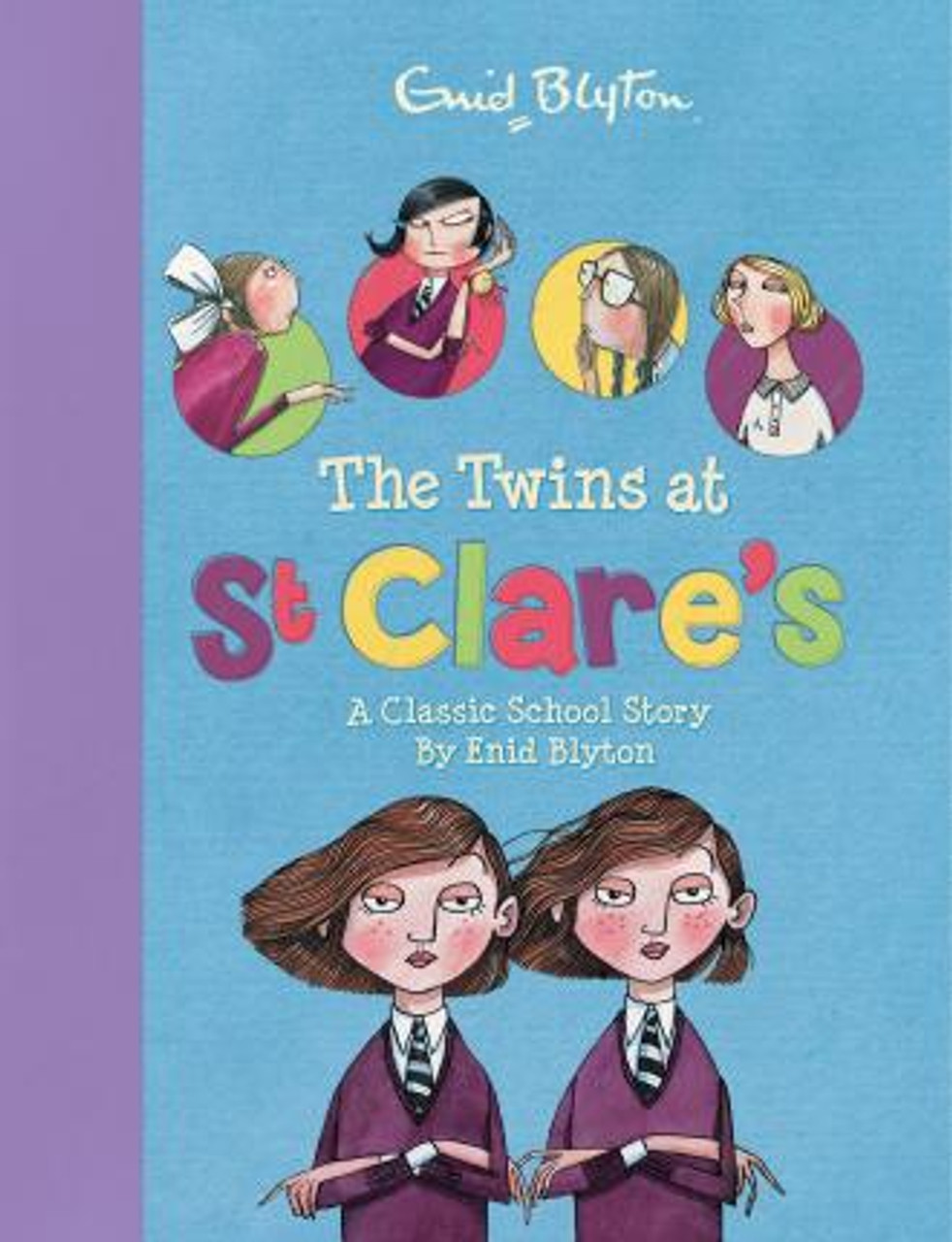 Enid Blyton / The Twins at St Clare's (Children's Coffee Table book)