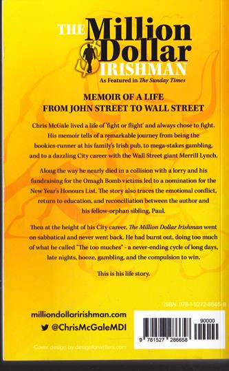 Chris McGale / The Million Dollar Irishman : From John Street to Wall Street