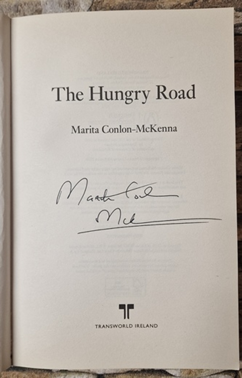 Marita Conlon-McKenna / The Hungry Road (Signed by the Author) (Large Paperback)