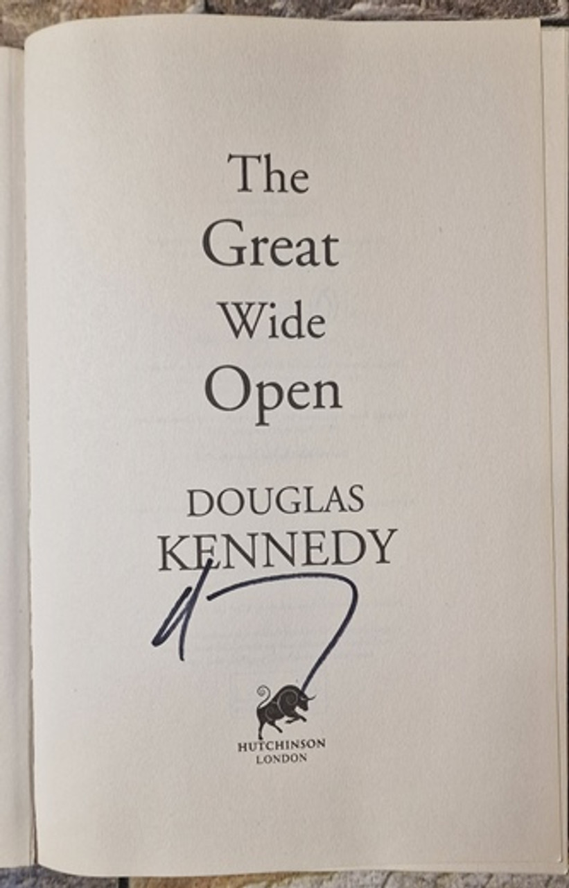 Douglas Kennedy / The Great Wide Open (Signed by the Author) (Large Paperback)