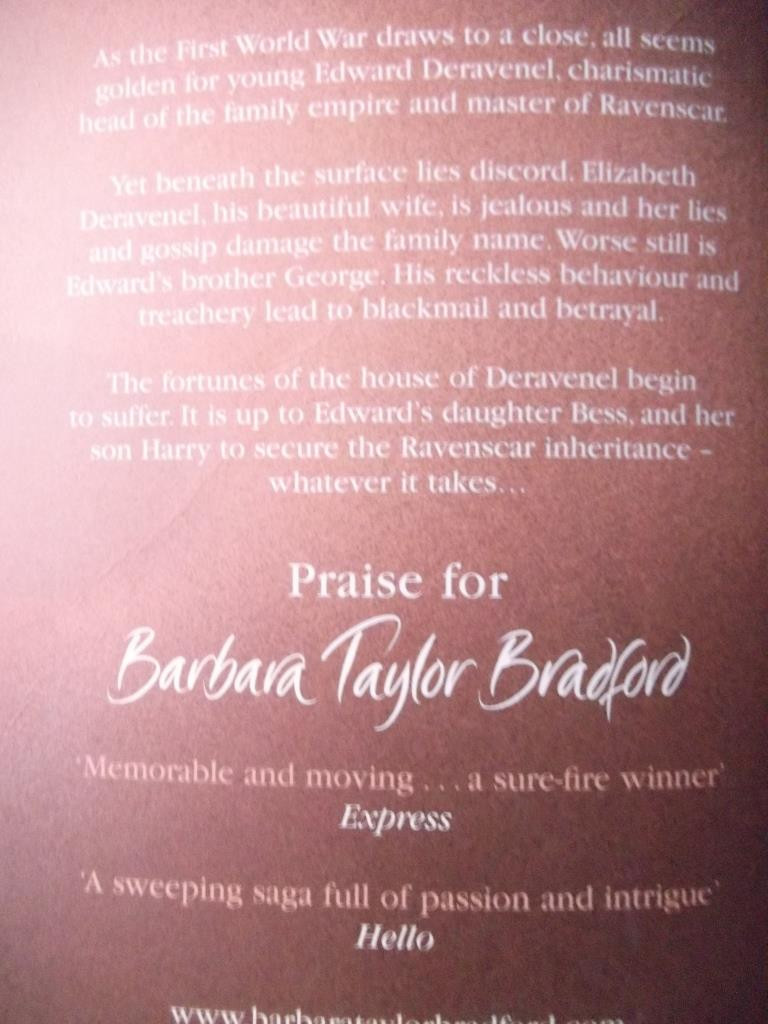 Barbara Taylor Bradford / Heirs of Ravenscar