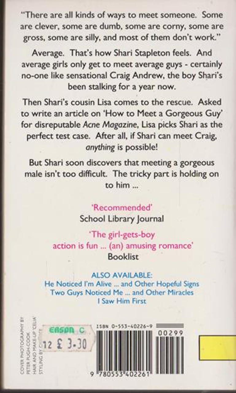 Marjorie Sharmat / How to Meet a Gorgeous Guy ( Vintage PB )