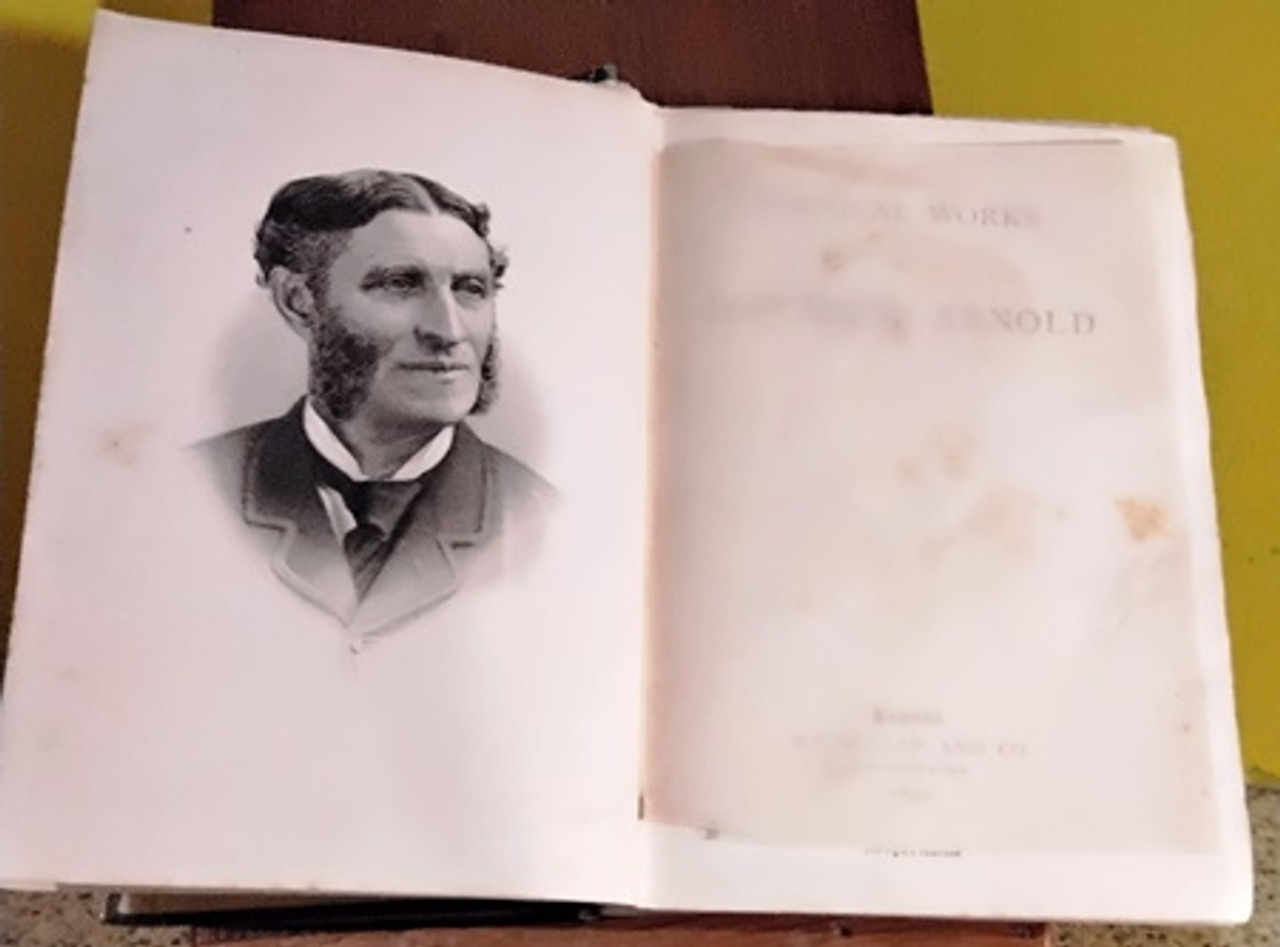 1890 Poetical Works of Matthew Arnold