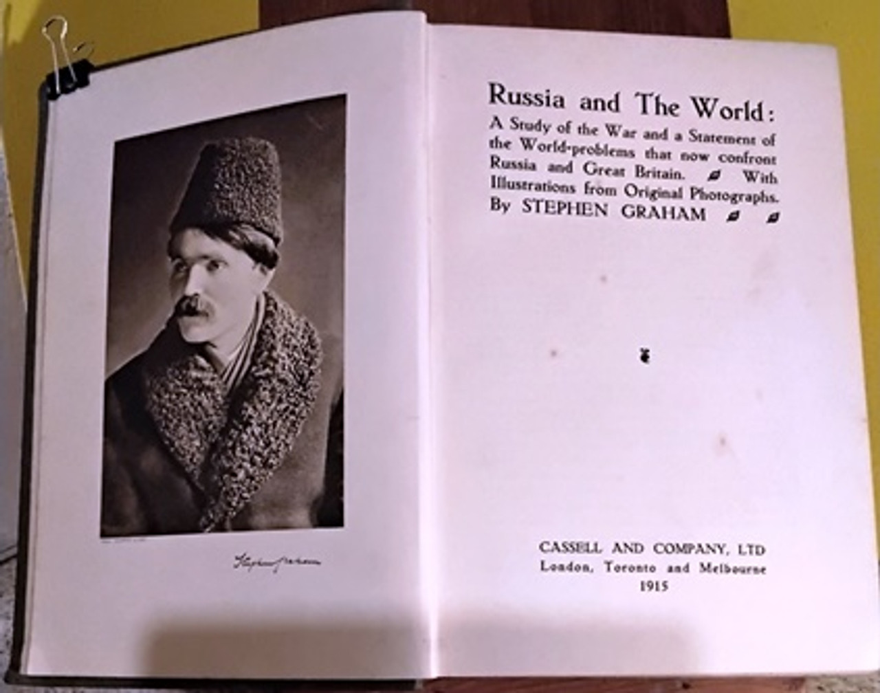 1915 Russia and the World by Stephen Graham