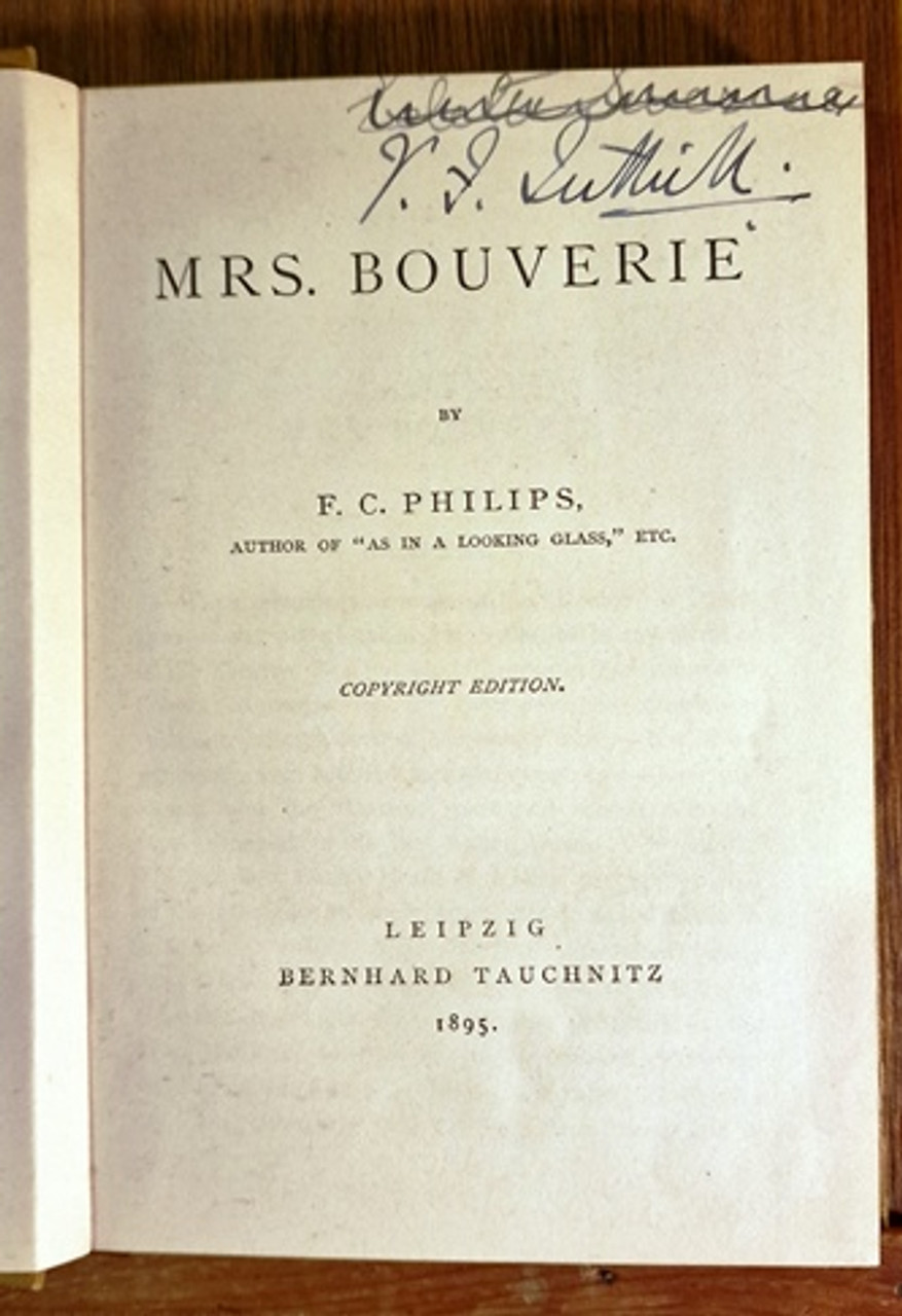 1895 Mr. Bouverie by F.C. Philips