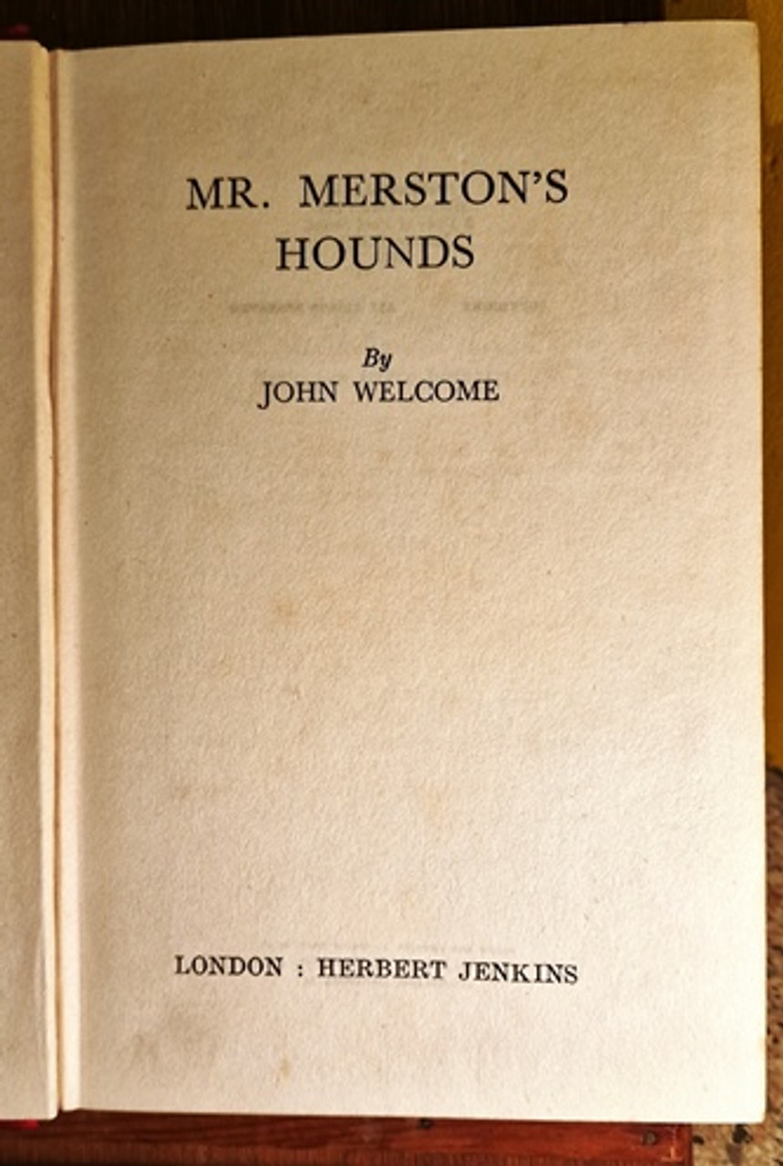 1953 Mr. Merston's Hounds by John Welcome